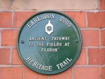 heritage trail plaque