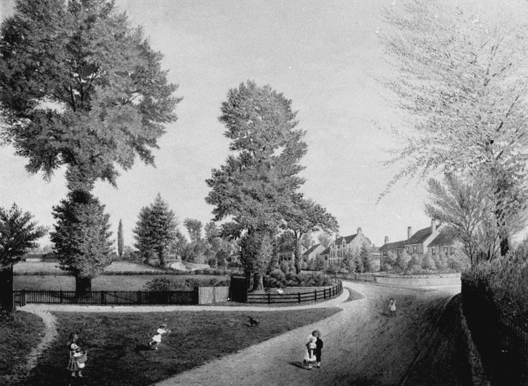Earlsdon crossroads 1885